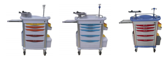 Real OEM Medical Trolley Customization color OEM color medical cart