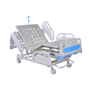 Portable Adjustable Hand Control 3 Hand Crank Medical Hospital Bed
