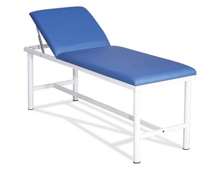ZQ-EB-C/S01F Simple Platform Examination Couch with Adjustable Backrest & PU Mattress