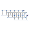 Guardrail For Hospital Beds Six Profile Aluminum Strengthen Bed Side Rail