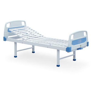 Single Crank Detachable Manual Folding Hospital Bed for Sale