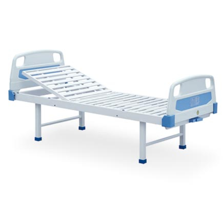 Single Crank Detachable Manual Folding Hospital Bed for Sale