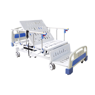 ZQ-BNE05A Five Function Electric ICU Hospital Bed Height Adjustable Medical Patient Bed