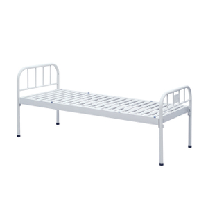 Manual Hospital Flat Bed Is Used for Patient 