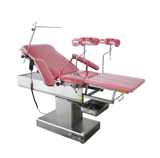 Electrical Gynecology Examination Table Chair Obstetric Delivery Beds