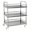 Stainless Steel Hospital Treatment Trolley