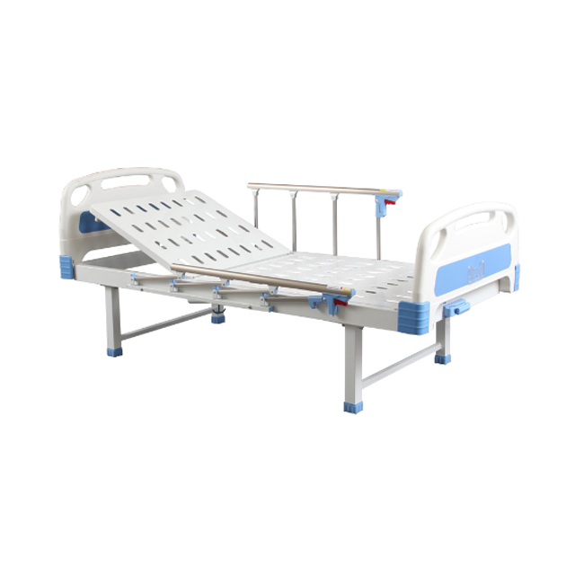 Good Price Semi-fowler Single Crank Manual Hospital Bed 