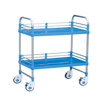 ZQ-UT-04 Hospital Cheap Price for 2 Shelf Utility Carts Manufacturer 