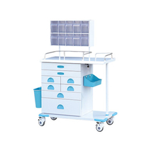 ZQ-AT690-08H Manufacturer Anesthesia Trolley Cart with Customizable Drawer Design
