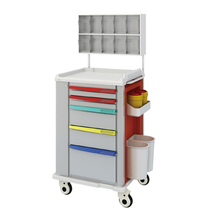 ZQ-AT-610-01H Hospital Anesthesia Cart with Advanced Storage Options