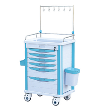 ZQ-ITT620-02H Medicine IV Treatment Cart with Utility ABS Trolley