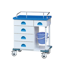 ZQ-CT690-01H Compact Medical Nursing Carts Drug Treatment Trolley for Clinics And Hospitals with Drawers
