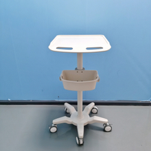 ZQ-YQ-U050PR Medical Fixed Height ECG Trolley Hospital ECG Cart with Basket