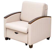 ZQ-NC09-P11 High-Quality Metal Medical Attendant Chair | Folding Recliner Seat