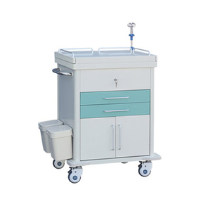 ZQ-ET690-07H China Manufacturer Medical Emeregency Trolley Hospital Surgical Drug Delivery Trolley