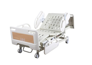 Dual CPR function hospital bed with full adjustment features