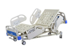 Electric hospital bed with ABS panels and backrest lift