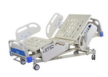 ZQ-BE4-20B Adjustable Hospital Bed with ABS Panels | Electric Medical Bed