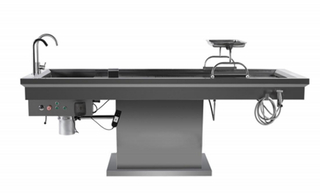  ZQ-RD-A-03 304 Stainless Steel Autopsy Table with Ventilation & Pulverizer