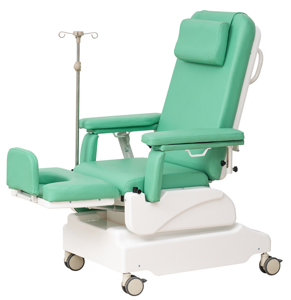 Hospital recliner with wheels,Elderly care electric chair,Trendelenburg medical chair