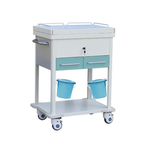 Hospital Patient Nursing Electrolytic Steel Treatment Trolley