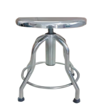 High Quality 304 Stainless Steel Medical Hospital Doctor Revolving Stool And Nurse Stool For Clinic