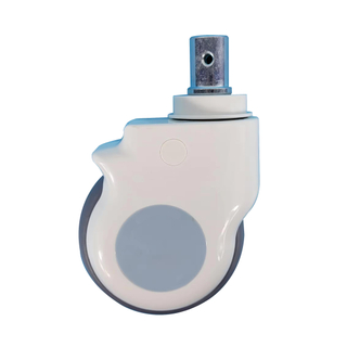 Quiet Thread Stem Fitting Swivel Bolt Medical Casters for Hospitals And Clinics