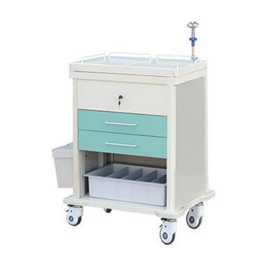ZQ-ET690-01H China Medical Trolley Manufacturers Movable Emergency Trolley Equipment For Sale