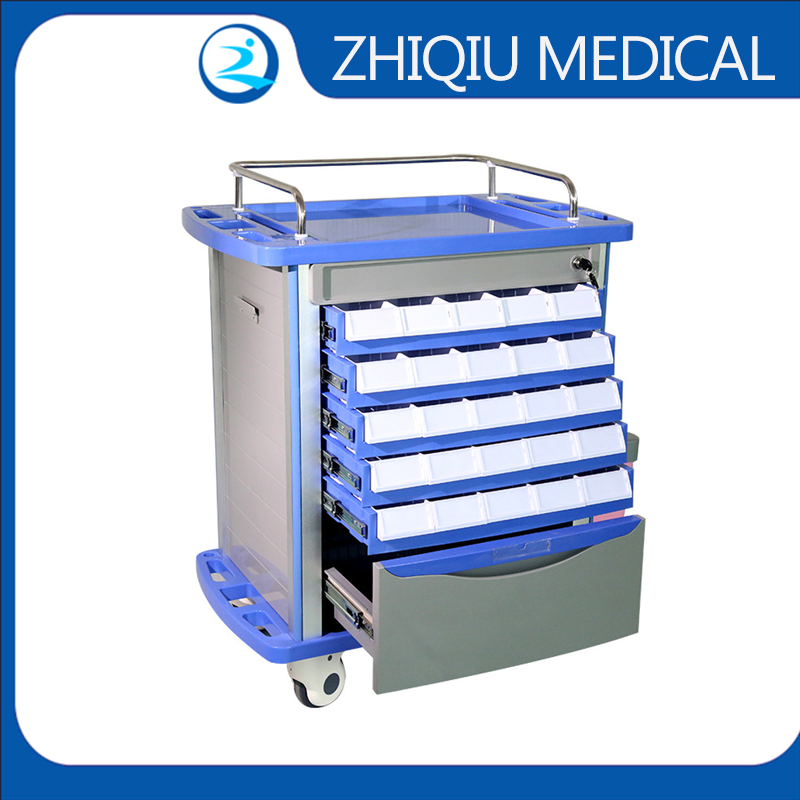 Abs Hospital Medical Utility Economy Maneuverability Dressing Medicine Trolley Size
