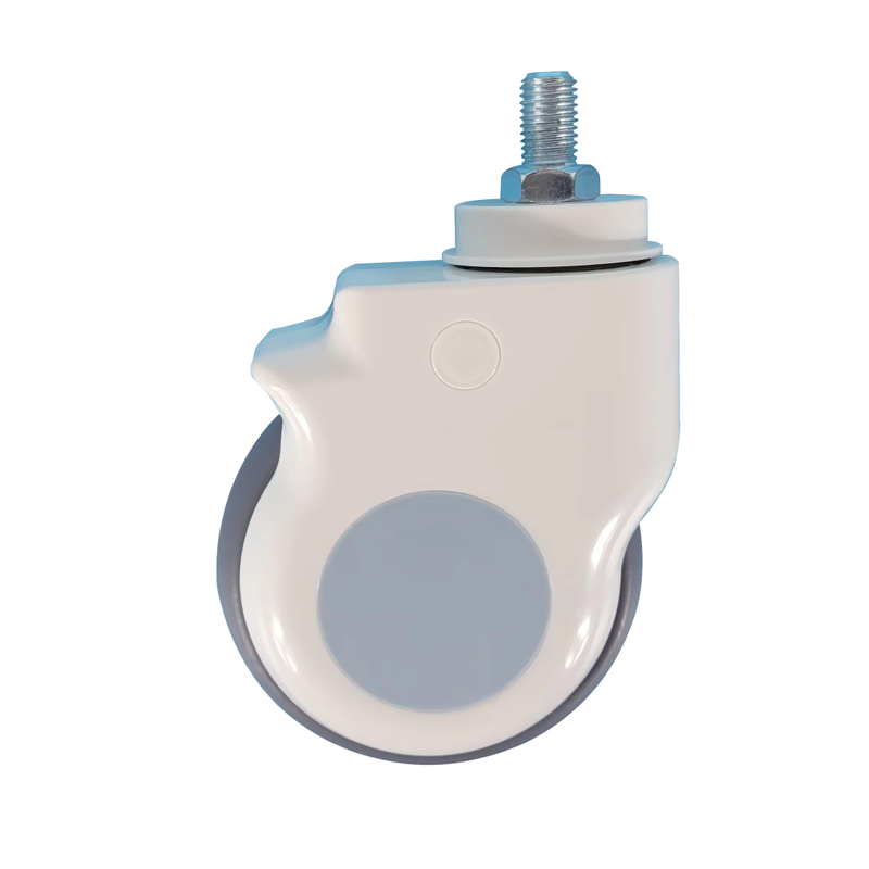 Quiet Thread Stem Fitting Swivel Bolt Medical Casters for Hospitals And Clinics