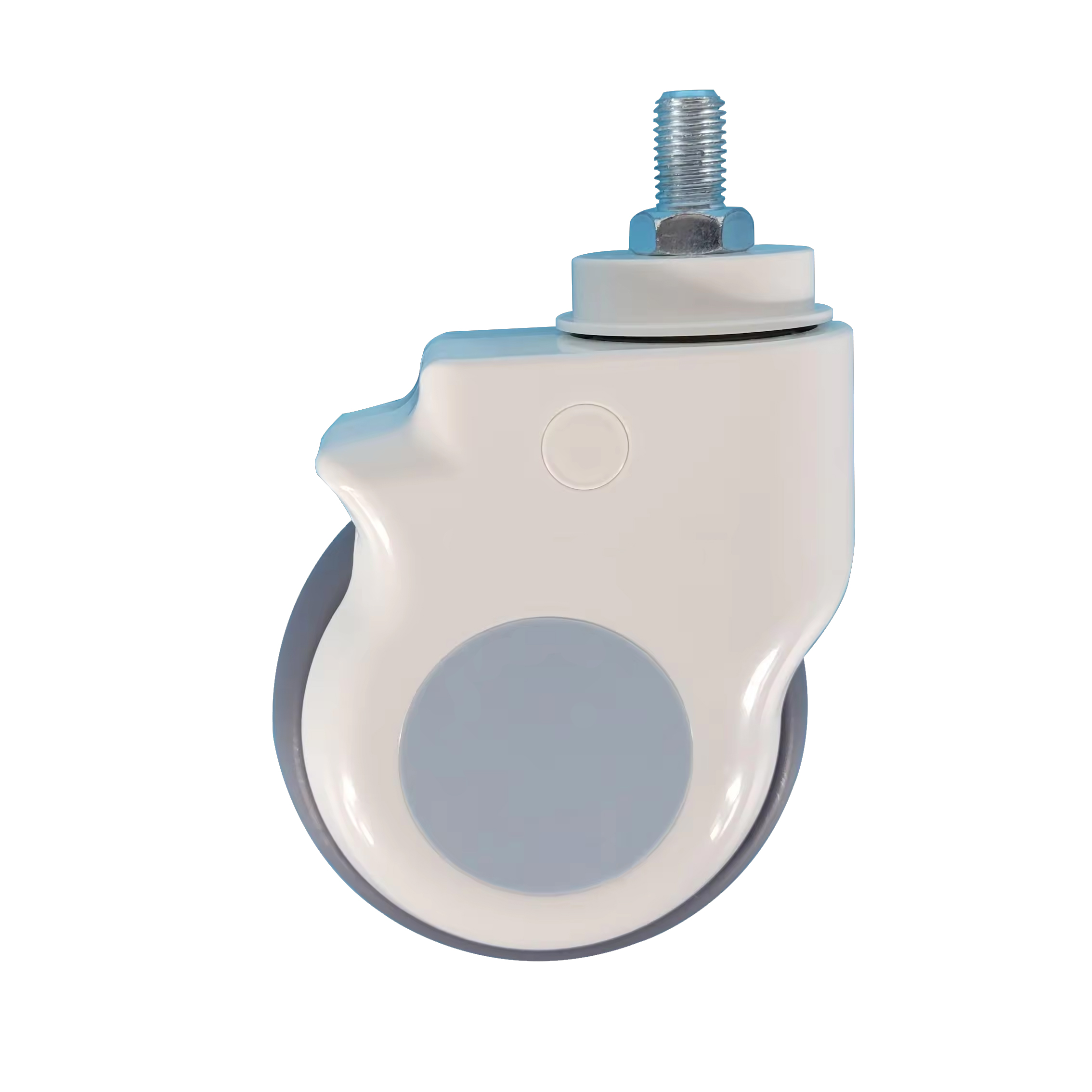 Quiet Thread Stem Fitting Swivel Bolt Medical Casters for Hospitals And Clinics
