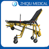 ZQ-A11 Manufacturers Wholesale Various Position Adjustable Backrest And Legs Ambulance Stretcher With Wheels