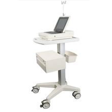 ZQ-YQ-U108T Compact Rolling Ultrasound Cart with Secure Storage