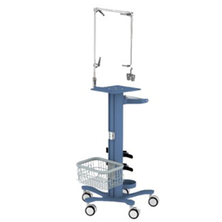 ZQ-YQ-VB06 Mobile Ventilator Rolling Stand Cart with Silent Casters