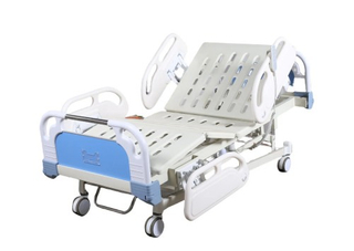 ZQ-BE4-21B Medical Bed with Monkey Pole and Urine Hook