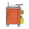 Emergency Trolley with Multiple Drawers