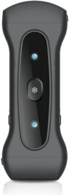 Wireless handheld ultrasound scanner with 15MHz probe