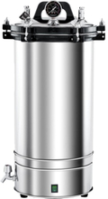 ZQ-PA208A 18L/24L/30L SUS304 Portable Steam Pressure Autoclave 