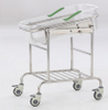 Emergency Stainless Steel Baby Cot for Hospital ICU Room Infant Baby Bed