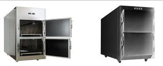 ZQ-RD2 2 Body Mortuary Refrigerator with Independent Cooling System