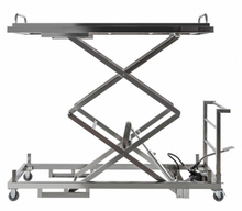 ZQ-RD-1531 Hydraulic Stainless Steel Mortuary Lifting Trolley 