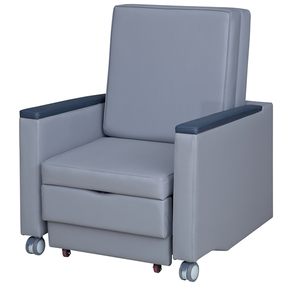 Premium Hospital Sleeping Recliner | Folding Medical Attendant Chair