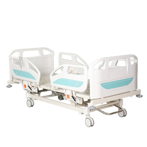 Adjustable electric hospital bed with backrest, leg rest, and integral lift from China supplier