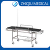 ZQ-TSM-10D China High Quality Stainless Steel Stretcher Trolley With Four Small Wheels