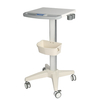 Ultrasound medical Trolley with ABS Top and Aluminum Base