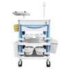 Emergency Management trolley for ABS treatment trolley cart with drawers 