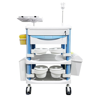 ZQ-CT500-33C Critical Care Treatment and Procedure Supply Cart