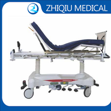 ZQ-TSH-01H Hydrulaic Patient Transfer Trolley Manufacturer with Side Rail