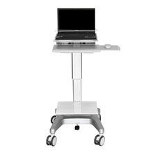 ZQ-YQ-L1803 Medical Laptop Cart on Wheels with Adjustable Stand