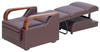 adjustable attendant reclining hospital seat chair